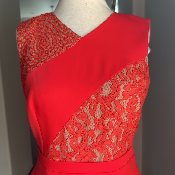 BCBG Red Cocktail dress new with tags - Picture 5 of 9
